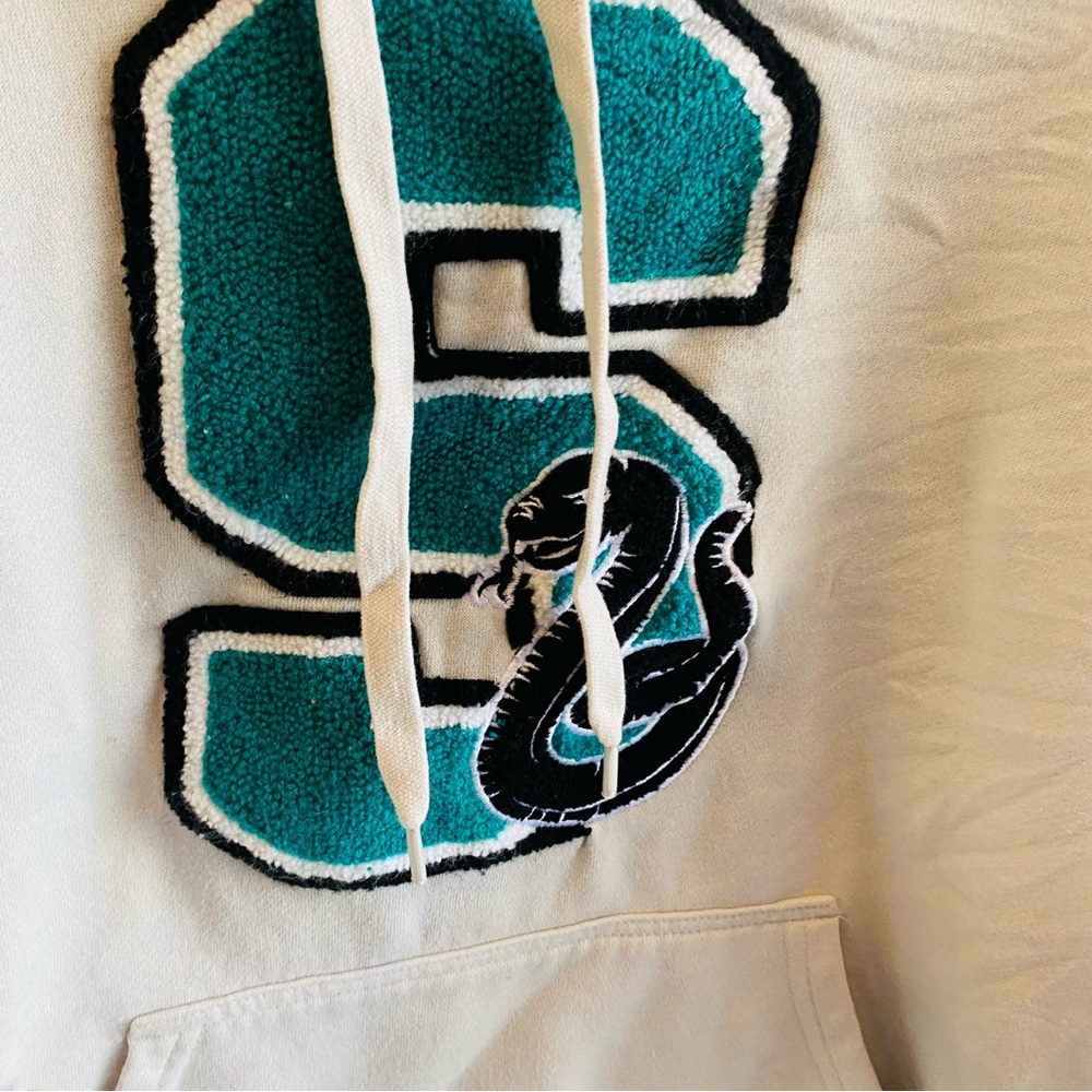 BOXLUNCH Harry Potter Slytherin Varsity Hoodie - Picture 6 of 9